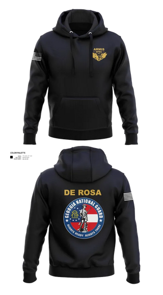 Hoodie, Armis SPRC, National Guard, Teamtime, Team time, sublimation, custom sports apparel, team uniforms, spirit wear, spiritwear, sports uniforms, custom shirts, team store, custom team store, fundraiser sports, apparel fundraiser