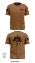 26th CM Co 80721197 Short Sleeve Performance Shirt - 106