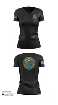 MCSO Special Investigations Unit 66405796 Women's Short Sleeve V-neck Shirt - 50