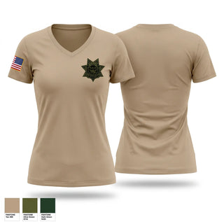 Womens Short Sleeve Vneck Shirt, S.S.U, Police, Teamtime, Team time, sublimation, custom sports apparel, team uniforms, spirit wear, spiritwear, sports uniforms, custom shirts, team store, custom team store, fundraiser sports, apparel fundraiser