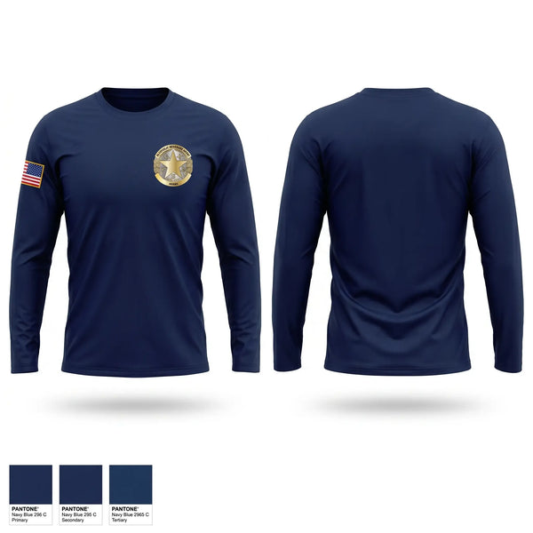 Long Sleeve Performance Shirt, Texas alcoholic beverage commission, Police, Teamtime, Team time, sublimation, custom sports apparel, team uniforms, spirit wear, spiritwear, sports uniforms, custom shirts, team store, custom team store, fundraiser sports, apparel fundraiser