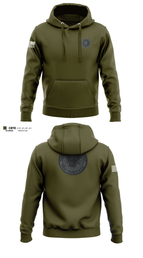 Hoodie, Pinal County Adult Probation Fugitive Apprehension Unit, Police, Teamtime, Team time, sublimation, custom sports apparel, team uniforms, spirit wear, spiritwear, sports uniforms, custom shirts, team store, custom team store, fundraiser sports, apparel fundraiser