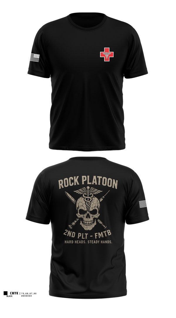 Old School Cotton Feel Shirt, FMTB-E 2ND PLATOON, , Teamtime, Team time, sublimation, custom sports apparel, team uniforms, spirit wear, spiritwear, sports uniforms, custom shirts, team store, custom team store, fundraiser sports, apparel fundraiser