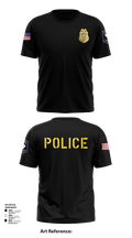 New Ellenton Police Department 612730 Short Sleeve Performance Shirt - 1
