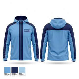 Windbreaker, Manchester Bombers, Baseball, Teamtime, Team time, sublimation, custom sports apparel, team uniforms, spirit wear, spiritwear, sports uniforms, custom shirts, team store, custom team store, fundraiser sports, apparel fundraiser