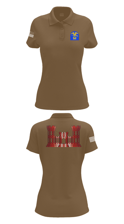 D CO Women's Short Sleeve Performance Polo  - 15