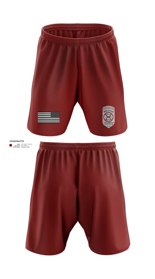 Athletic Shorts With Pockets, The Melrose Fire Company Incorporated, , Teamtime, Team time, sublimation, custom sports apparel, team uniforms, spirit wear, spiritwear, sports uniforms, custom shirts, team store, custom team store, fundraiser sports, apparel fundraiser