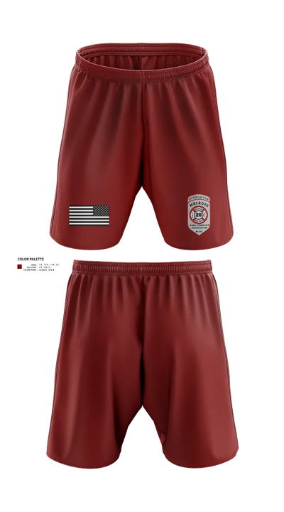 The Melrose Fire Company Incorporated 84438539 Athletic Shorts With Pockets - 32