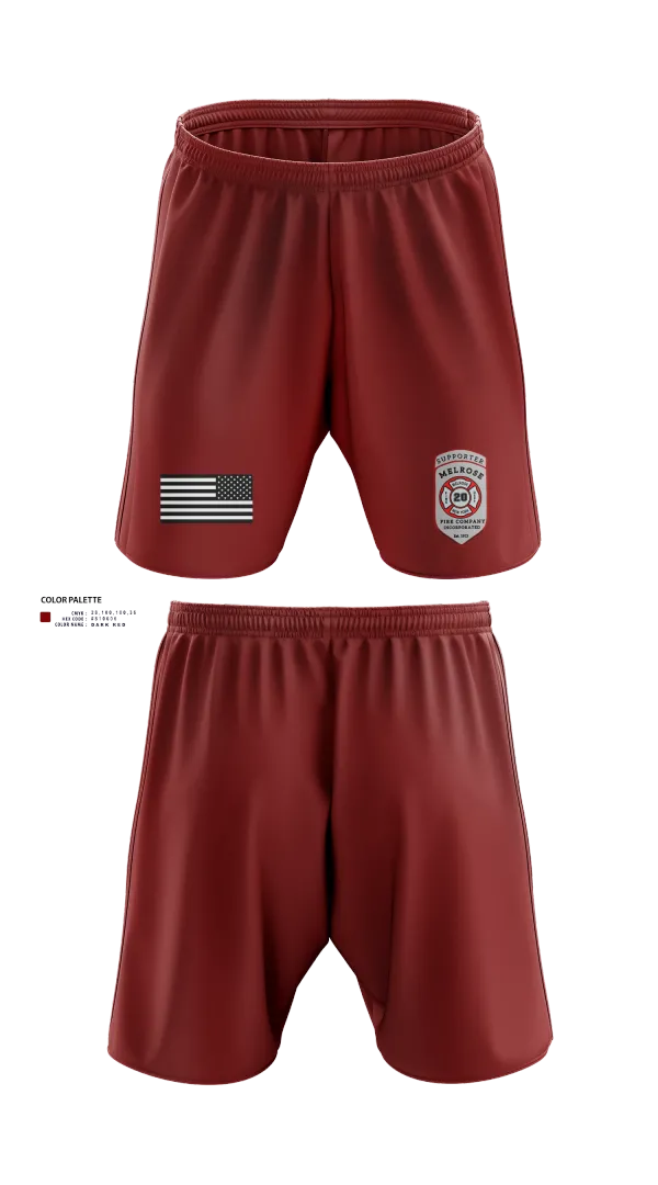 Athletic Shorts With Pockets, The Melrose Fire Company Incorporated, , Teamtime, Team time, sublimation, custom sports apparel, team uniforms, spirit wear, spiritwear, sports uniforms, custom shirts, team store, custom team store, fundraiser sports, apparel fundraiser
