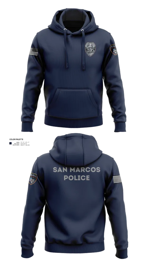 Hoodie, San marcos police - field force, Police, Teamtime, Team time, sublimation, custom sports apparel, team uniforms, spirit wear, spiritwear, sports uniforms, custom shirts, team store, custom team store, fundraiser sports, apparel fundraiser