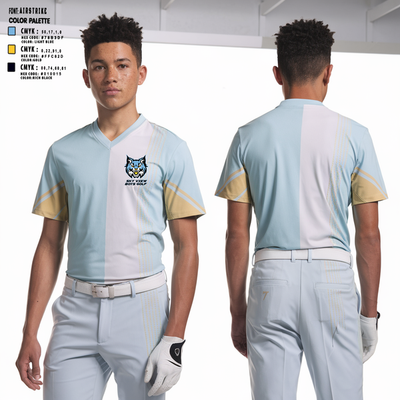 Sky View Boys Golf Short Sleeve Performance Shirt - 1