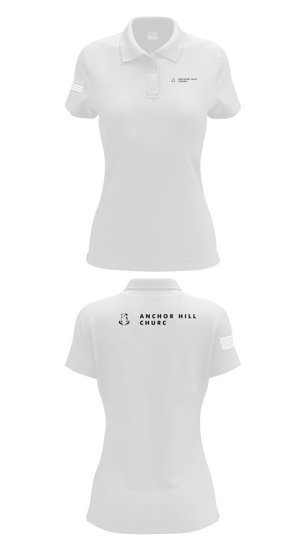 Womens Short Sleeve Performance Polo, anchor hill, Baseball, Teamtime, Team time, sublimation, custom sports apparel, team uniforms, spirit wear, spiritwear, sports uniforms, custom shirts, team store, custom team store, fundraiser sports, apparel fundraiser