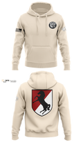 White Platoon Raging RhinosUs Army Hoodie - 2