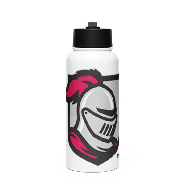 BAC Men's Soccer 24039719 Stainless Steel Water Bottle with a Straw Lid