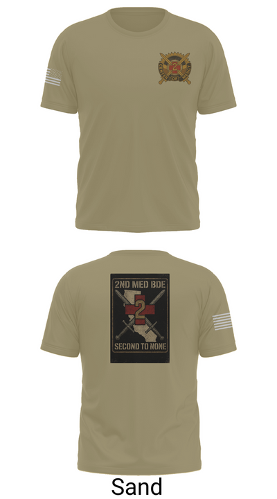 2nd Medical Brigade 60823726 Short Sleeve Performance Shirt - 96