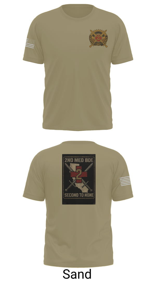 Short Sleeve Performance Shirt, 2nd Medical Brigade, , Teamtime, Team time, sublimation, custom sports apparel, team uniforms, spirit wear, spiritwear, sports uniforms, custom shirts, team store, custom team store, fundraiser sports, apparel fundraiser