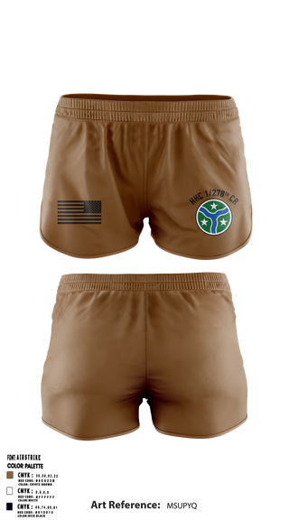 Ranger Panties, HHC 278TH CR, National Guard, Teamtime, Team time, sublimation, custom sports apparel, team uniforms, spirit wear, spiritwear, sports uniforms, custom shirts, team store, custom team store, fundraiser sports, apparel fundraiser