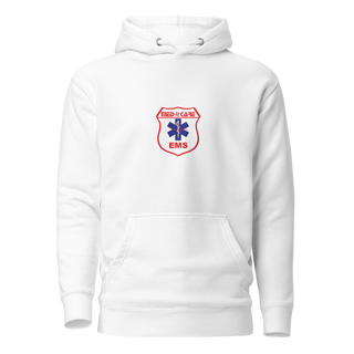 Unisex Hoodie - 1 - White
