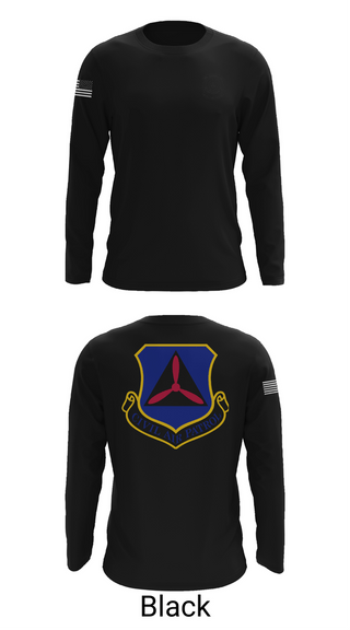 Long Sleeve Performance Shirt, AL-005, Air Force, Teamtime, Team time, sublimation, custom sports apparel, team uniforms, spirit wear, spiritwear, sports uniforms, custom shirts, team store, custom team store, fundraiser sports, apparel fundraiser