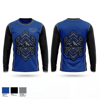 Long Sleeve Performance Shirt, Inspiration Mountain Knights, Baseball, Teamtime, Team time, sublimation, custom sports apparel, team uniforms, spirit wear, spiritwear, sports uniforms, custom shirts, team store, custom team store, fundraiser sports, apparel fundraiser