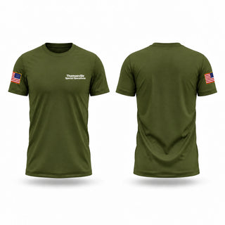 Old School Cotton Feel Shirt, Thomasville Special Operations, Police, Teamtime, Team time, sublimation, custom sports apparel, team uniforms, spirit wear, spiritwear, sports uniforms, custom shirts, team store, custom team store, fundraiser sports, apparel fundraiser