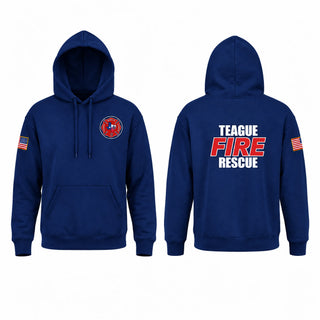 Hoodie, Teague fire department station 9, Fire Department, Teamtime, Team time, sublimation, custom sports apparel, team uniforms, spirit wear, spiritwear, sports uniforms, custom shirts, team store, custom team store, fundraiser sports, apparel fundraiser