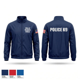 Windbreaker, City of Gladwin Police, Police, Teamtime, Team time, sublimation, custom sports apparel, team uniforms, spirit wear, spiritwear, sports uniforms, custom shirts, team store, custom team store, fundraiser sports, apparel fundraiser