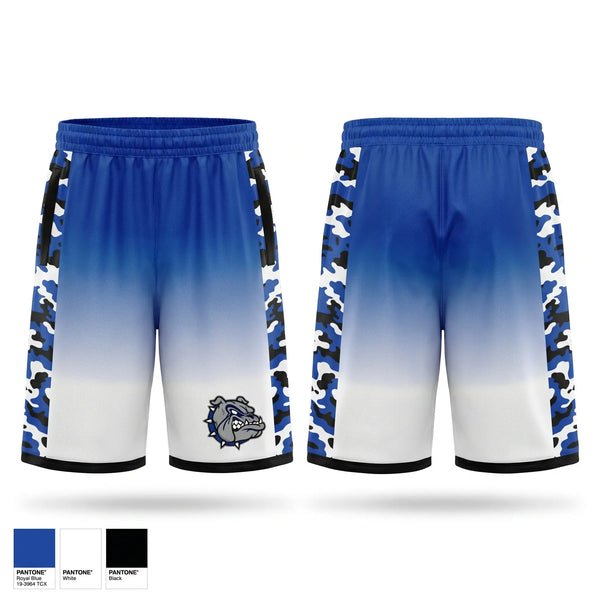 Mens Reversible Basketball Shorts, Columbia Hoyas Elite, Men's Basketball, Teamtime, Team time, sublimation, custom sports apparel, team uniforms, spirit wear, spiritwear, sports uniforms, custom shirts, team store, custom team store, fundraiser sports, apparel fundraiser