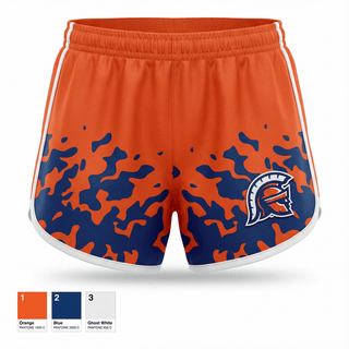 Womens Shorts, ESM Spartans, Cheer, Teamtime, Team time, sublimation, custom sports apparel, team uniforms, spirit wear, spiritwear, sports uniforms, custom shirts, team store, custom team store, fundraiser sports, apparel fundraiser