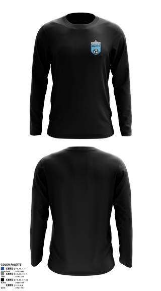 Long Sleeve Performance Shirt, Soda City FC, Men's Soccer, Teamtime, Team time, sublimation, custom sports apparel, team uniforms, spirit wear, spiritwear, sports uniforms, custom shirts, team store, custom team store, fundraiser sports, apparel fundraiser