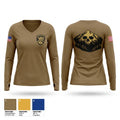 320th PSYOP 39087292 Women's Long Sleeve V-neck Shirt - 1