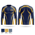Del Norte Warriors Long Sleeve Performance Shirt 1