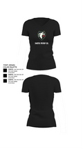 340th Psyop Co. 52894625 Women's Short Sleeve V-neck Shirt - 24