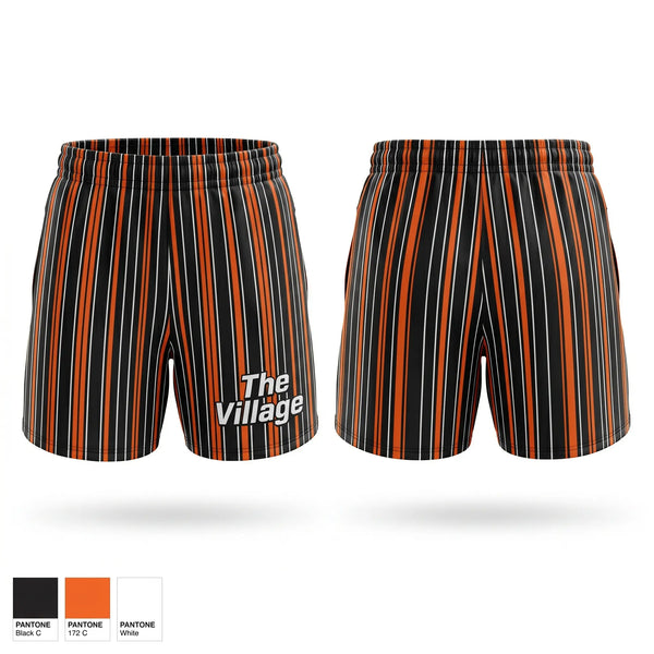 Womens Shorts, The Village, Softball, Teamtime, Team time, sublimation, custom sports apparel, team uniforms, spirit wear, spiritwear, sports uniforms, custom shirts, team store, custom team store, fundraiser sports, apparel fundraiser