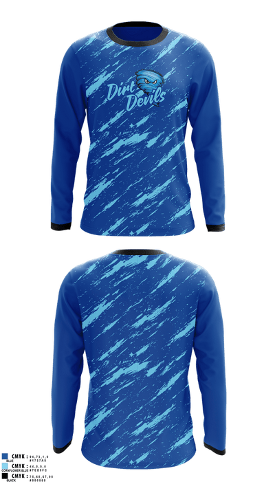 Dirt Devils 2209438 Long Sleeve Performance Shirt 2