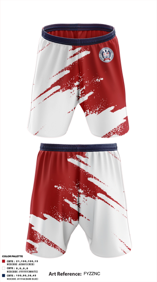 Athletic Shorts With Pockets, American Renaissance Academy, Swimming, Teamtime, Team time, sublimation, custom sports apparel, team uniforms, spirit wear, spiritwear, sports uniforms, custom shirts, team store, custom team store, fundraiser sports, apparel fundraiser