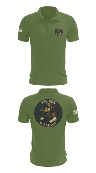 Short Sleeve Performance Polo, 336 RCS D Flight, , Teamtime, Team time, sublimation, custom sports apparel, team uniforms, spirit wear, spiritwear, sports uniforms, custom shirts, team store, custom team store, fundraiser sports, apparel fundraiser