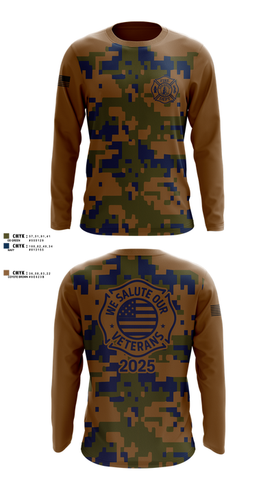 Sarasota County Fire Dept. Long Sleeve Performance Shirt 5