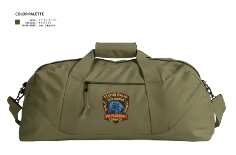 Duffle Bag, 12th MLR Headquarters Element, Marines, Teamtime, Team time, sublimation, custom sports apparel, team uniforms, spirit wear, spiritwear, sports uniforms, custom shirts, team store, custom team store, fundraiser sports, apparel fundraiser