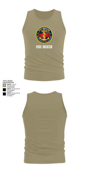 Tank Top, USS Boxer, , Teamtime, Team time, sublimation, custom sports apparel, team uniforms, spirit wear, spiritwear, sports uniforms, custom shirts, team store, custom team store, fundraiser sports, apparel fundraiser