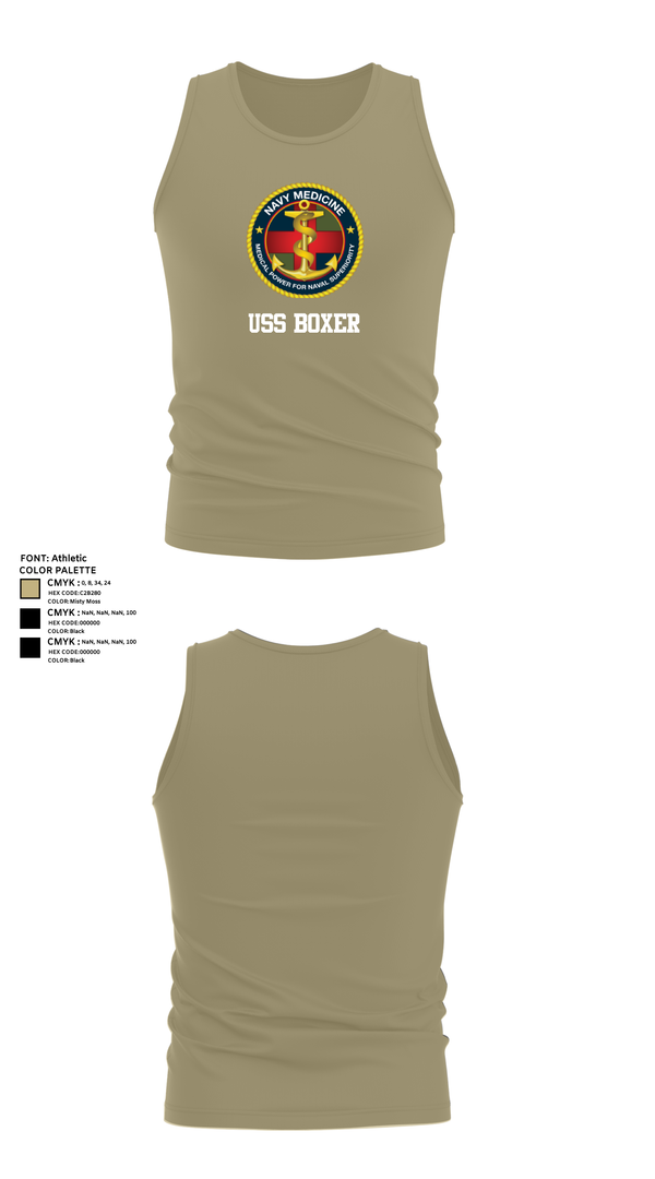 Tank Top, USS Boxer, , Teamtime, Team time, sublimation, custom sports apparel, team uniforms, spirit wear, spiritwear, sports uniforms, custom shirts, team store, custom team store, fundraiser sports, apparel fundraiser