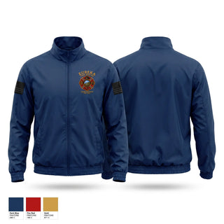 Windbreaker, Eureka Fire Department, Fire Department, Teamtime, Team time, sublimation, custom sports apparel, team uniforms, spirit wear, spiritwear, sports uniforms, custom shirts, team store, custom team store, fundraiser sports, apparel fundraiser