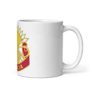 5-4 ADA A BTRY 3rd PLT 45345597 White Glossy Mug - Small