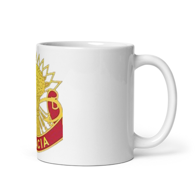 5-4 ADA A BTRY 3rd PLT 45345597 White Glossy Mug - Small