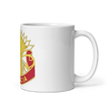 5-4 ADA A BTRY 3rd PLT 45345597 White Glossy Mug - Large