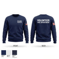 Pipe Creek Volunteer Fire Department Crew Neck Sweatshirt - 1