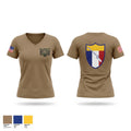 2123D Transportation Company Women's Short Sleeve V-neck Shirt - 1