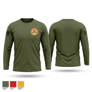 Long Sleeve Performance Shirt, 6th Motor Transport Battalion (6th MTBN), Marines, Teamtime, Team time, sublimation, custom sports apparel, team uniforms, spirit wear, spiritwear, sports uniforms, custom shirts, team store, custom team store, fundraiser sports, apparel fundraiser