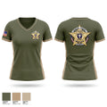 Spiritual Forces The Lords Army Women's Short Sleeve V-neck Shirt - 1