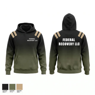 Hoodie, Federal Recovery LLC, Marines, Teamtime, Team time, sublimation, custom sports apparel, team uniforms, spirit wear, spiritwear, sports uniforms, custom shirts, team store, custom team store, fundraiser sports, apparel fundraiser
